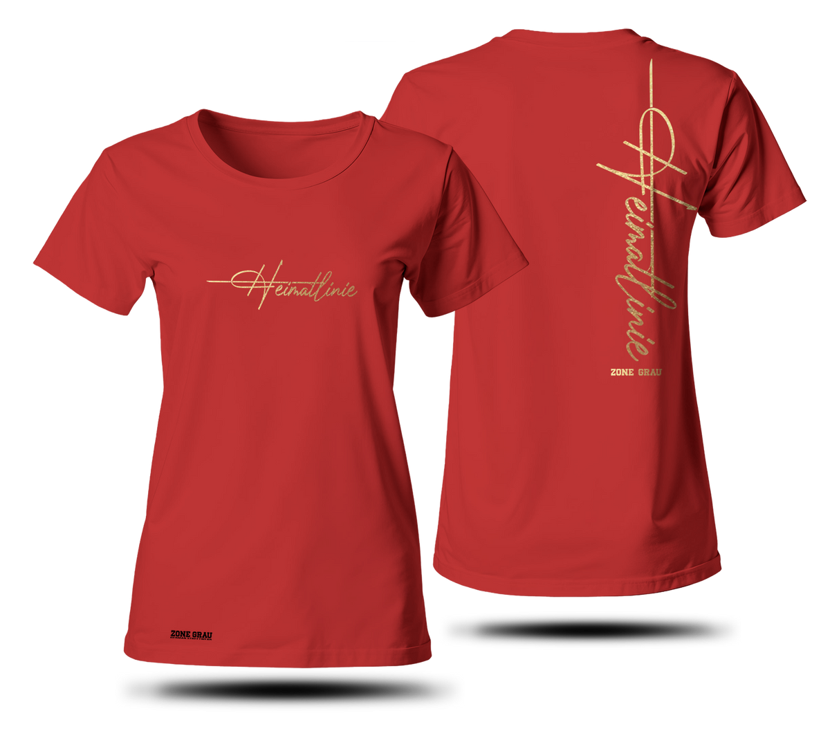 „Heimatlinie“ Das T-Shirt für Mädels