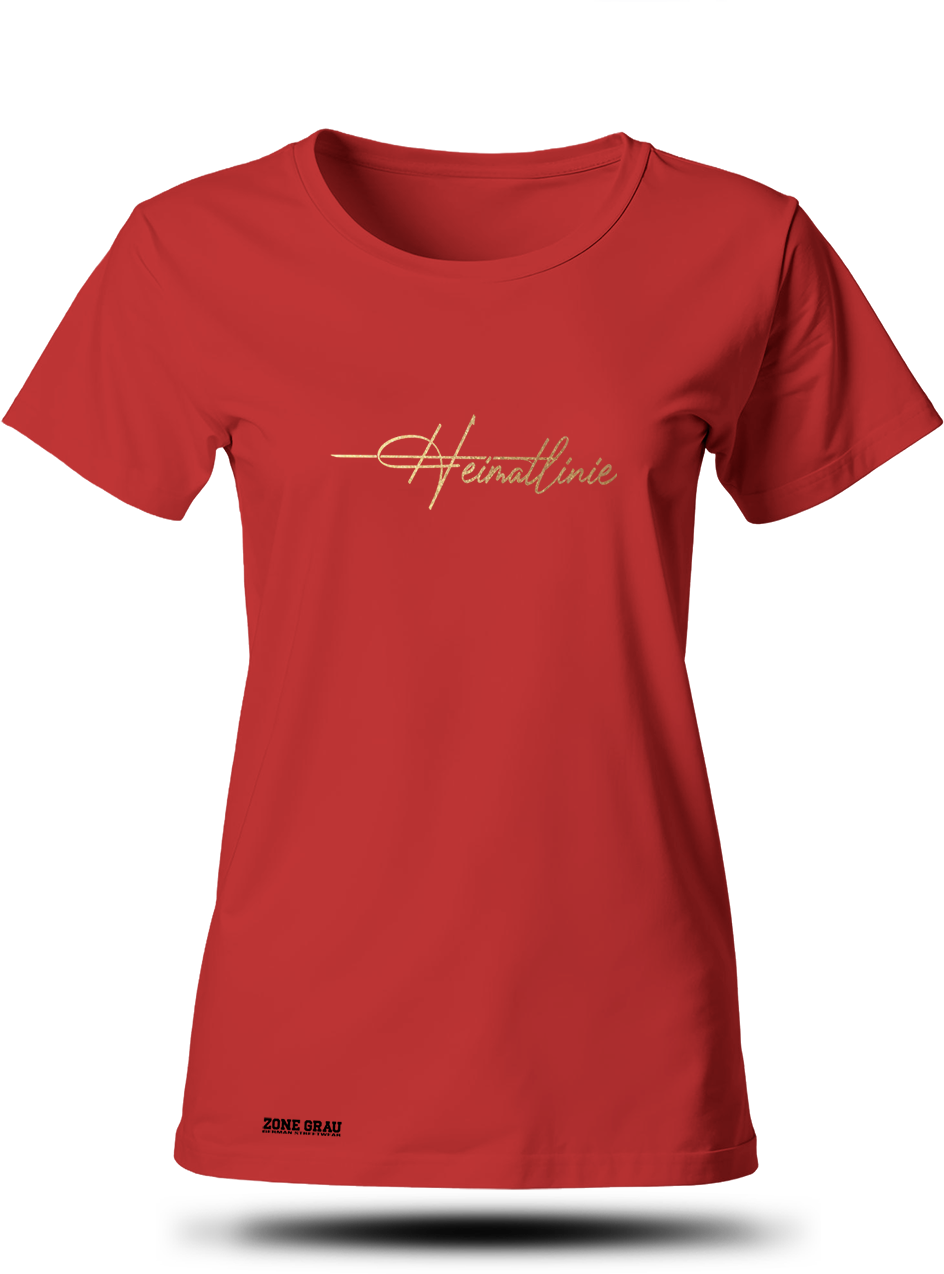 „Heimatlinie“ Das T-Shirt für Mädels