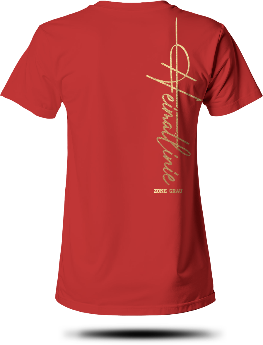 „Heimatlinie“ Das T-Shirt für Mädels