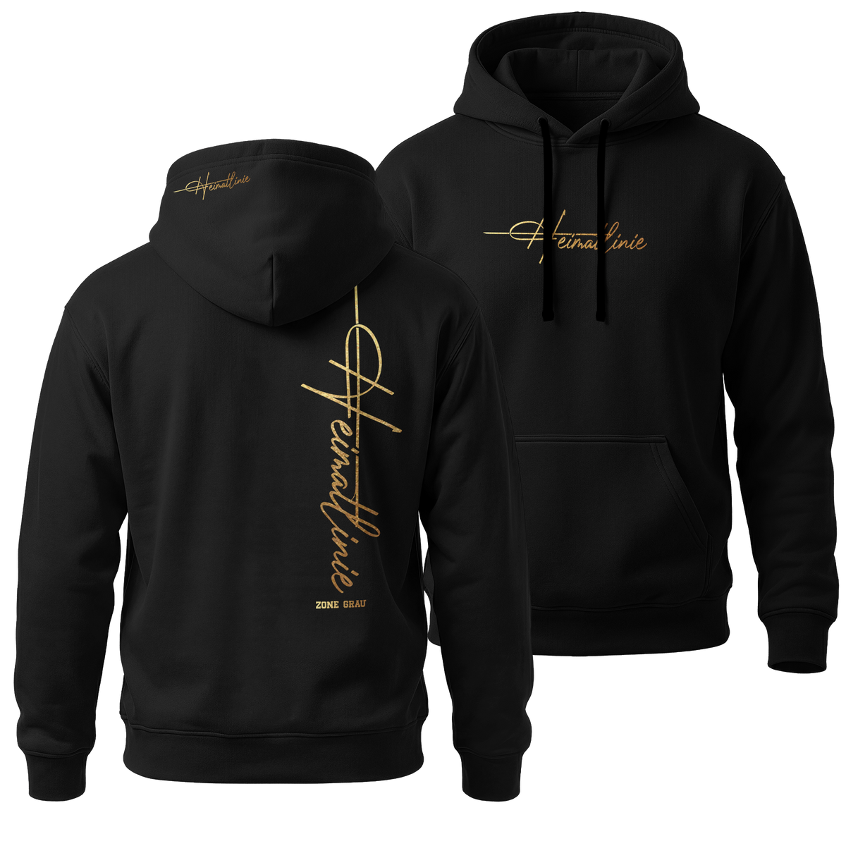 ZONE GRAU – „Heimatlinie“ Signature Hoodie