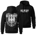Mädels Hoodie „Germany - Tradition Meets Ambition“