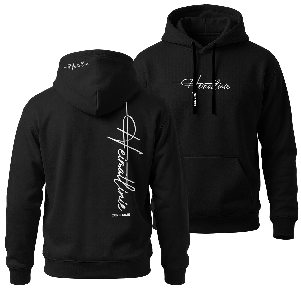 ZONE GRAU – „Heimatlinie“ Signature Hoodie