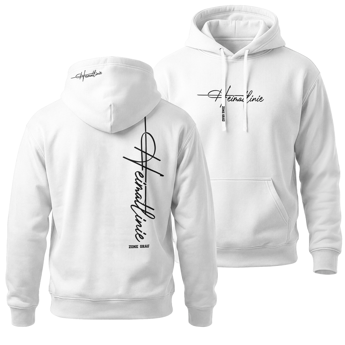 ZONE GRAU – „Heimatlinie“ Signature Hoodie