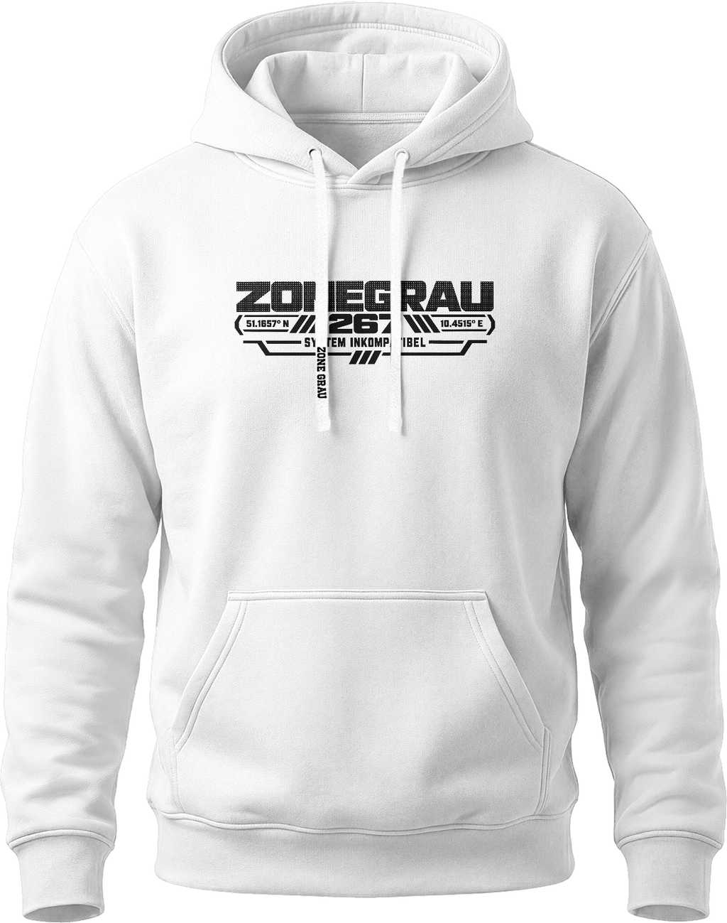 ZONEGRAU 267 // SYSTEM INKOMPATIBEL – Classic Hoodie