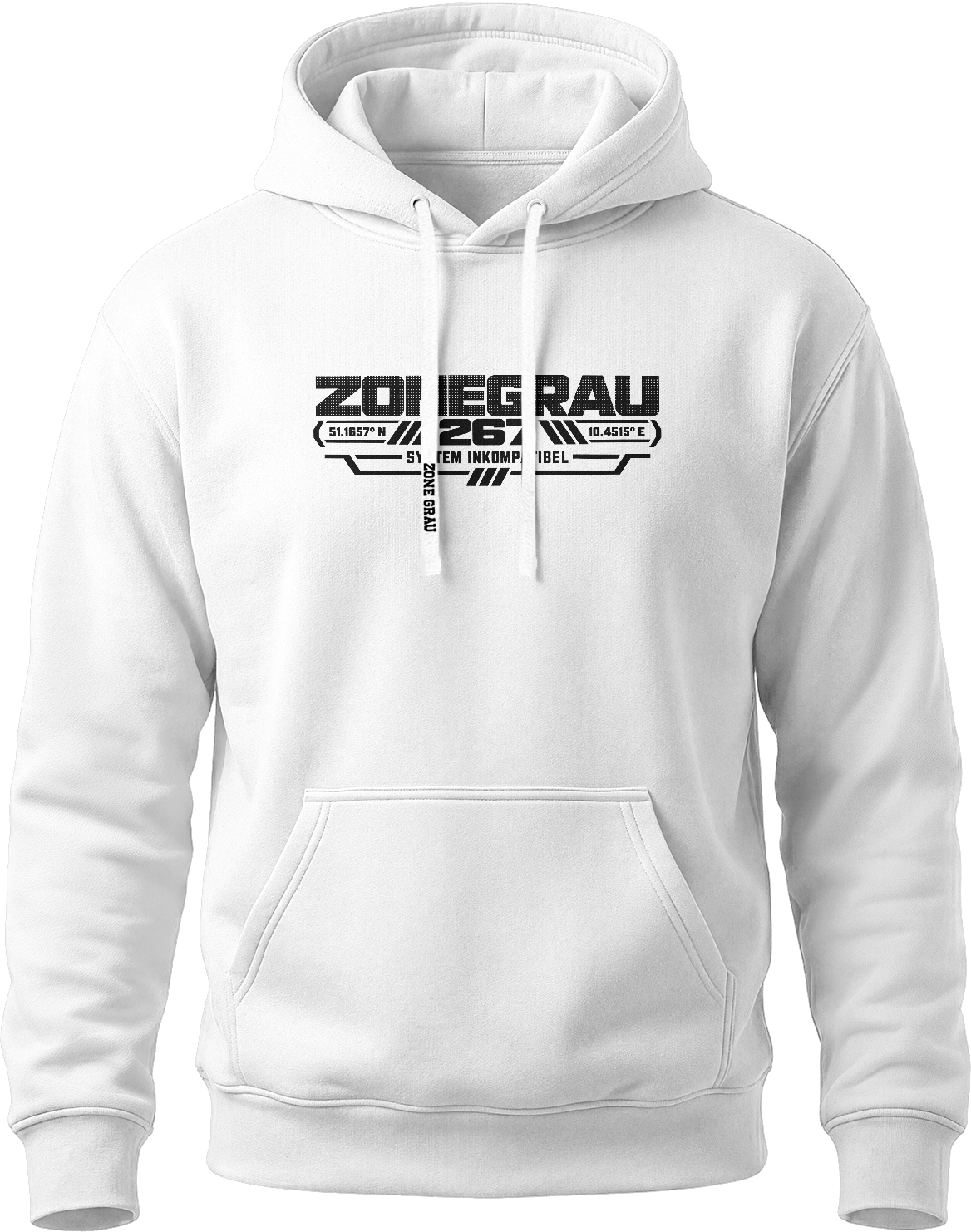 ZONEGRAU 267 // SYSTEM INKOMPATIBEL – Classic Hoodie