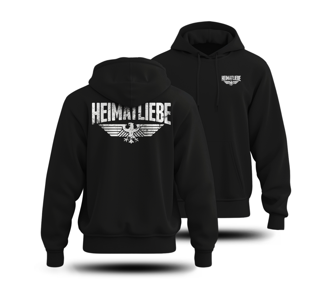 Heimatliebe Eagle Hoodie – Authentisch & Robust