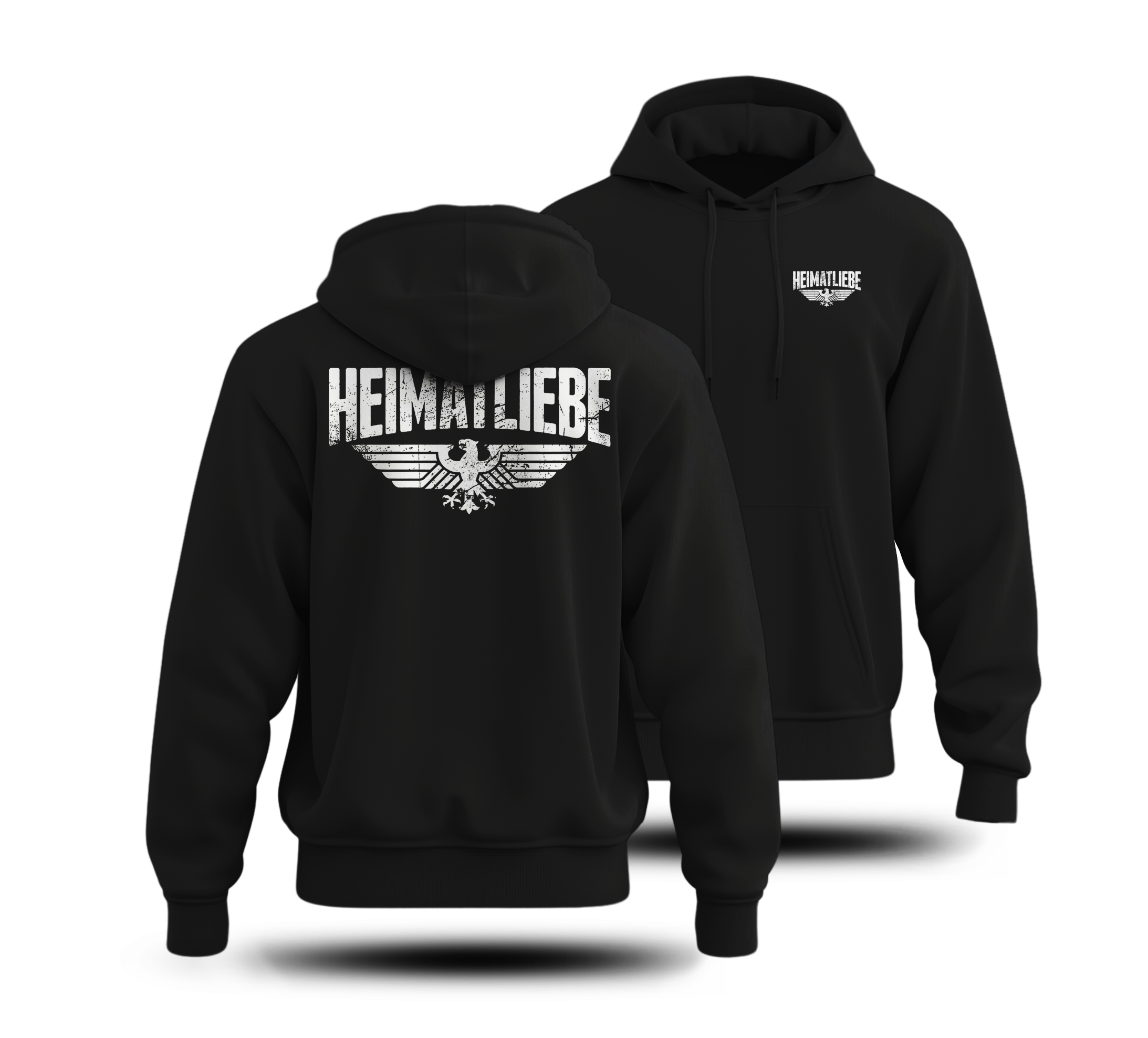 Heimatliebe Eagle Hoodie – Authentisch & Robust