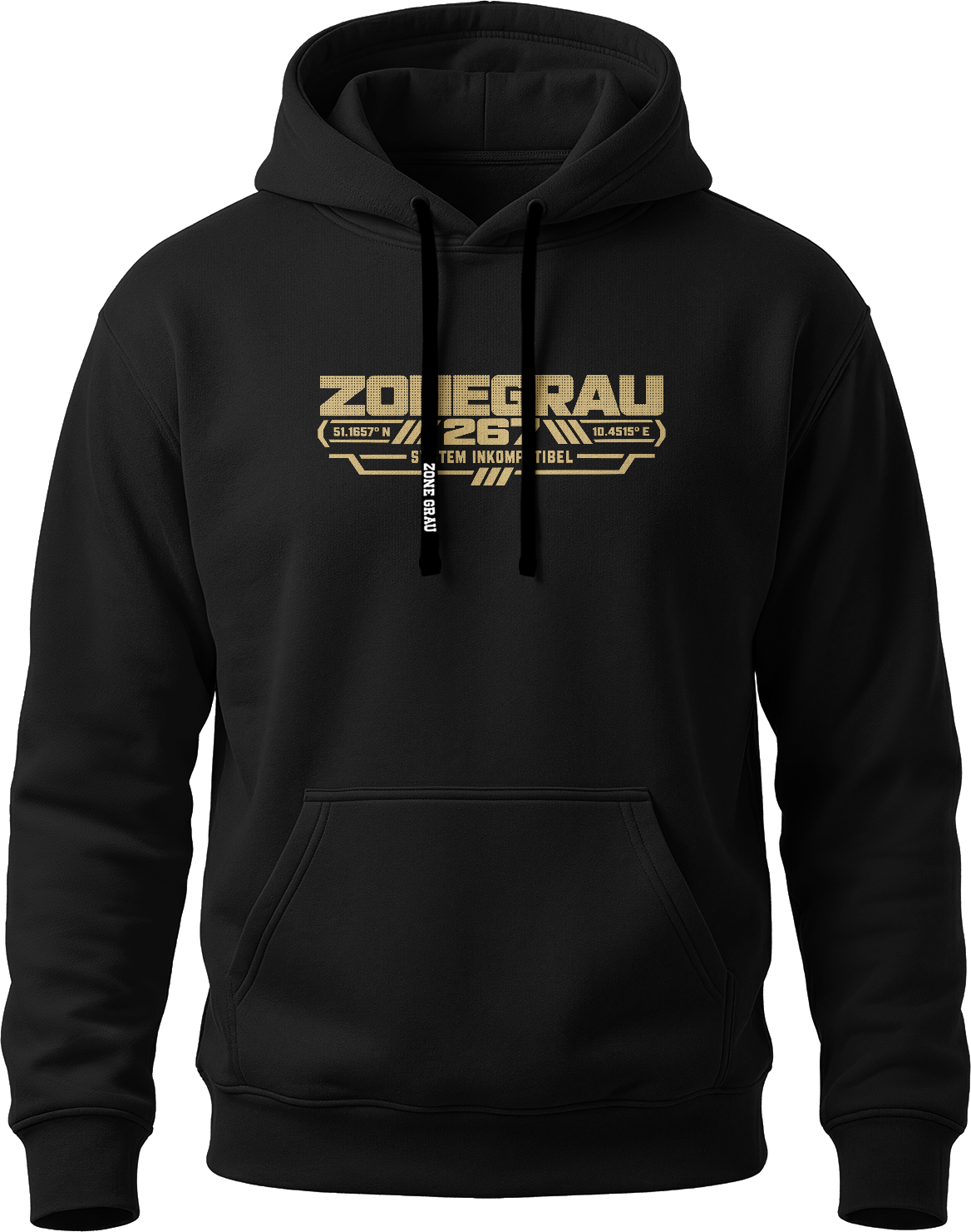 ZONEGRAU 267 // SYSTEM INKOMPATIBEL – Classic Hoodie