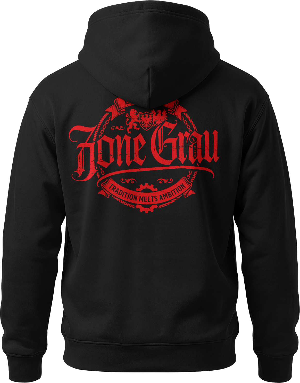 ZONE GRAU – Hoodie „Tradition & Ambition“