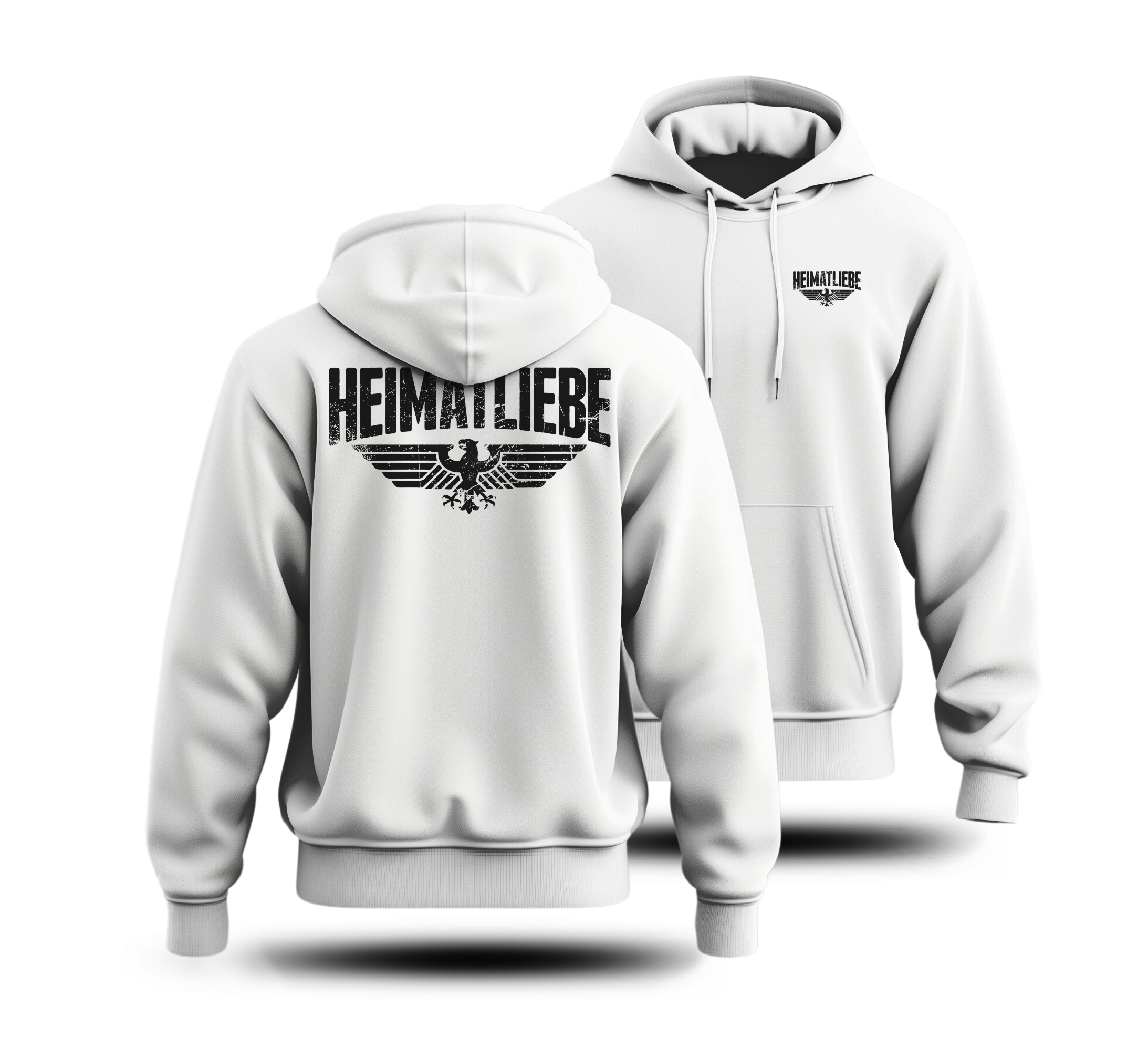 Heimatliebe Eagle Hoodie – Authentisch & Robust