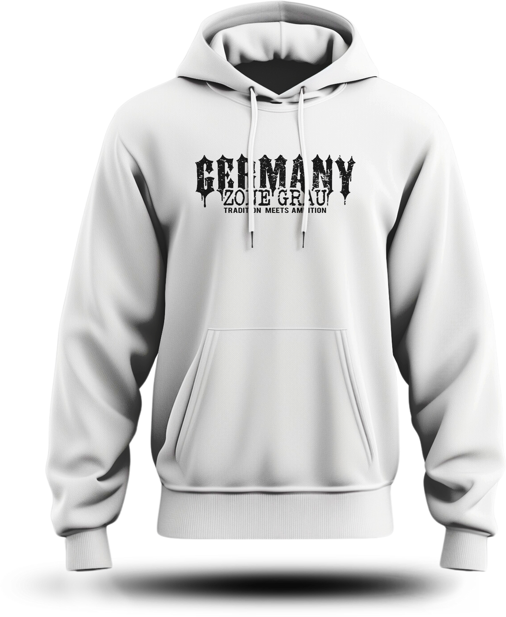 Mädels Hoodie „Germany - Tradition Meets Ambition“