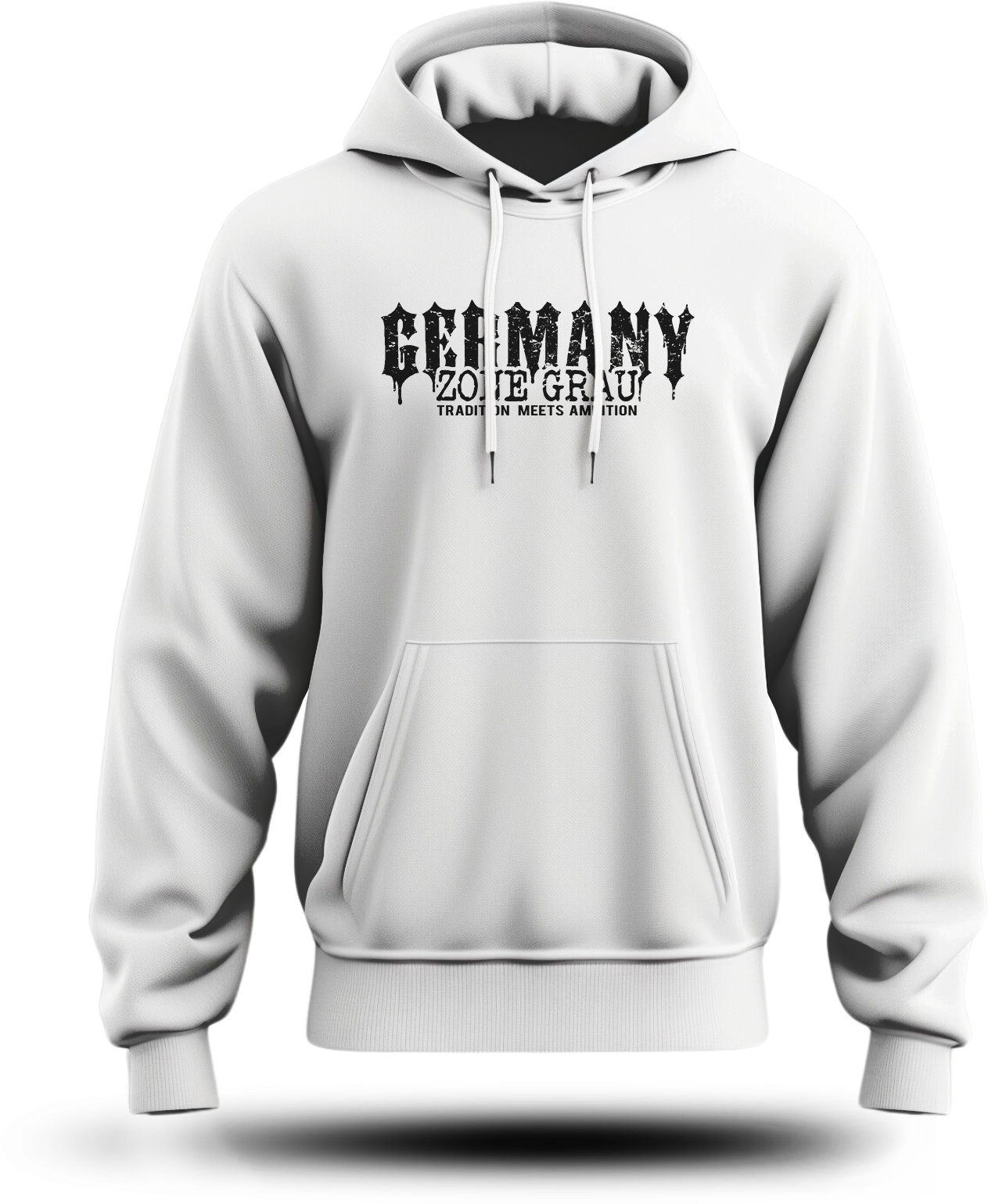 Mädels Hoodie „Germany - Tradition Meets Ambition“