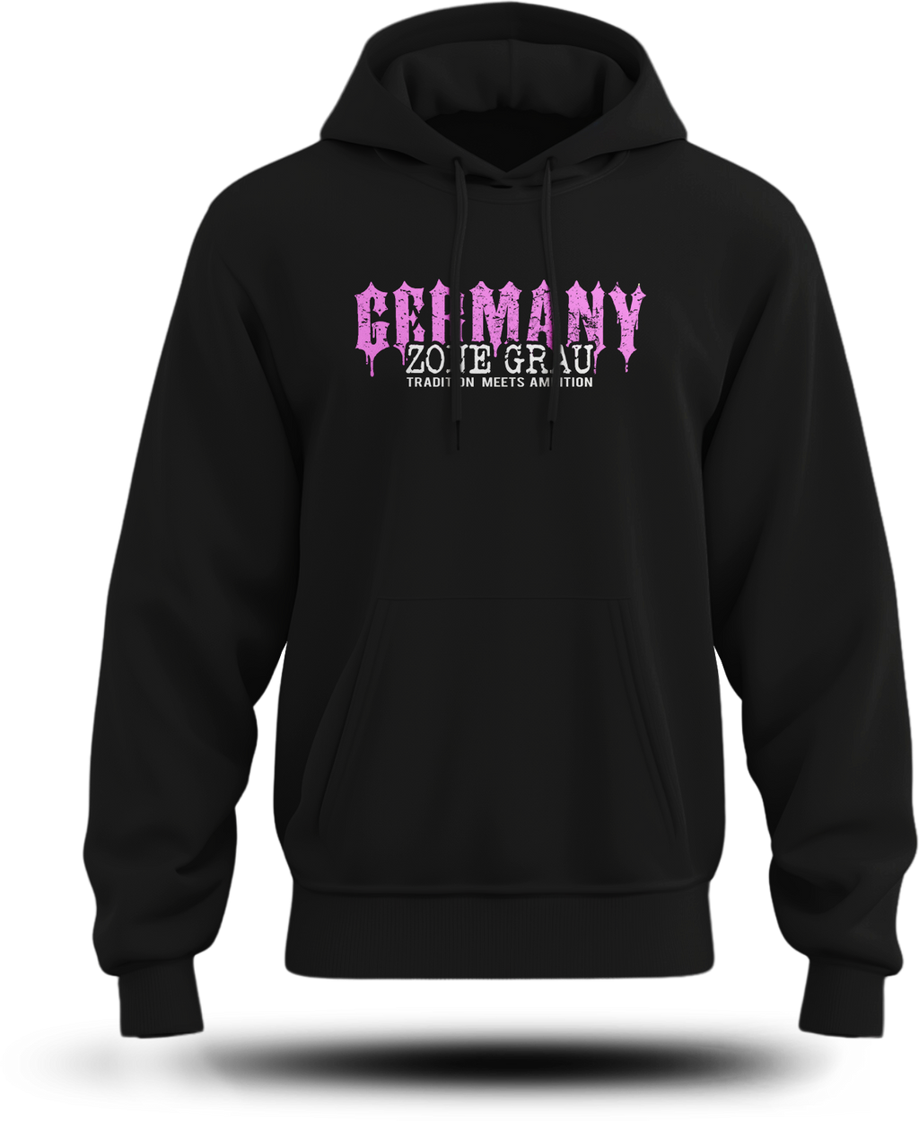 Mädels Hoodie „Germany - Tradition Meets Ambition“