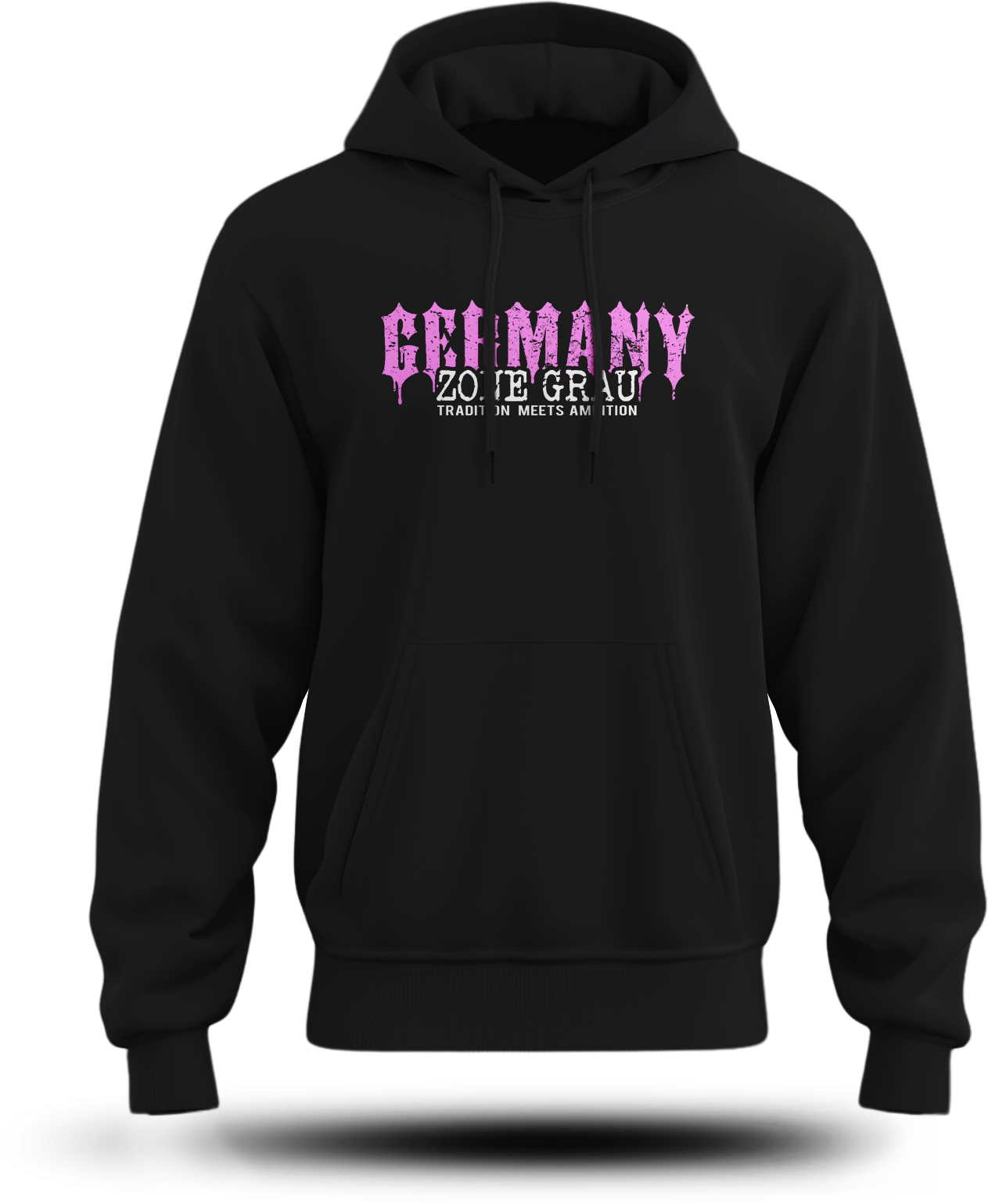 Mädels Hoodie „Germany - Tradition Meets Ambition“