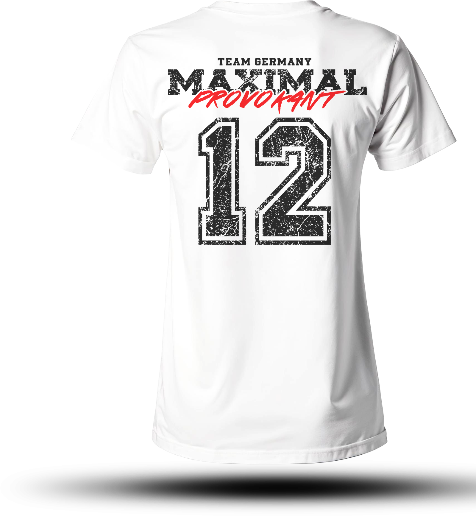 Mädels T-Shirt „MAXIMAL PROVOKANT“ – Zone Grau Streetwear