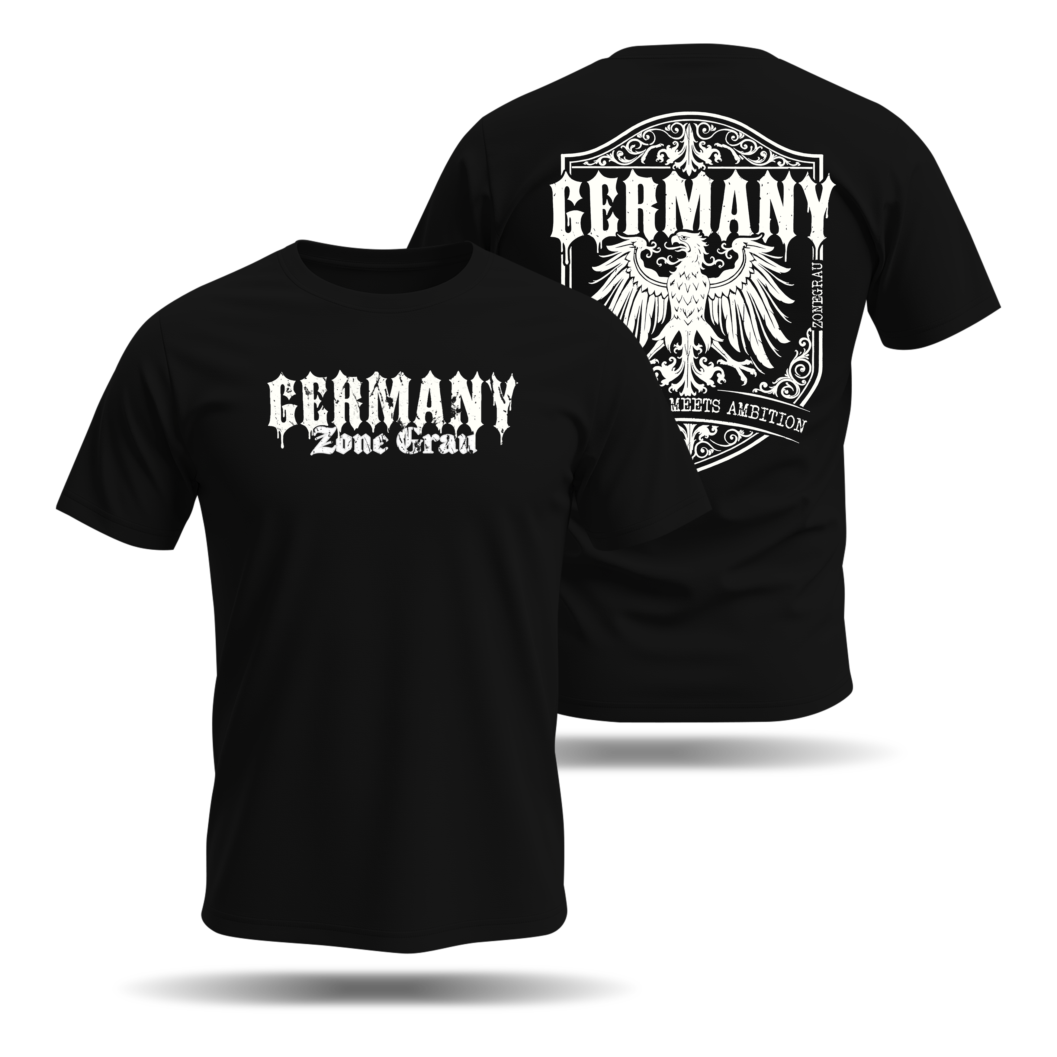 T-Shirt „Germany – Zone Grau“ | Heritage Edition