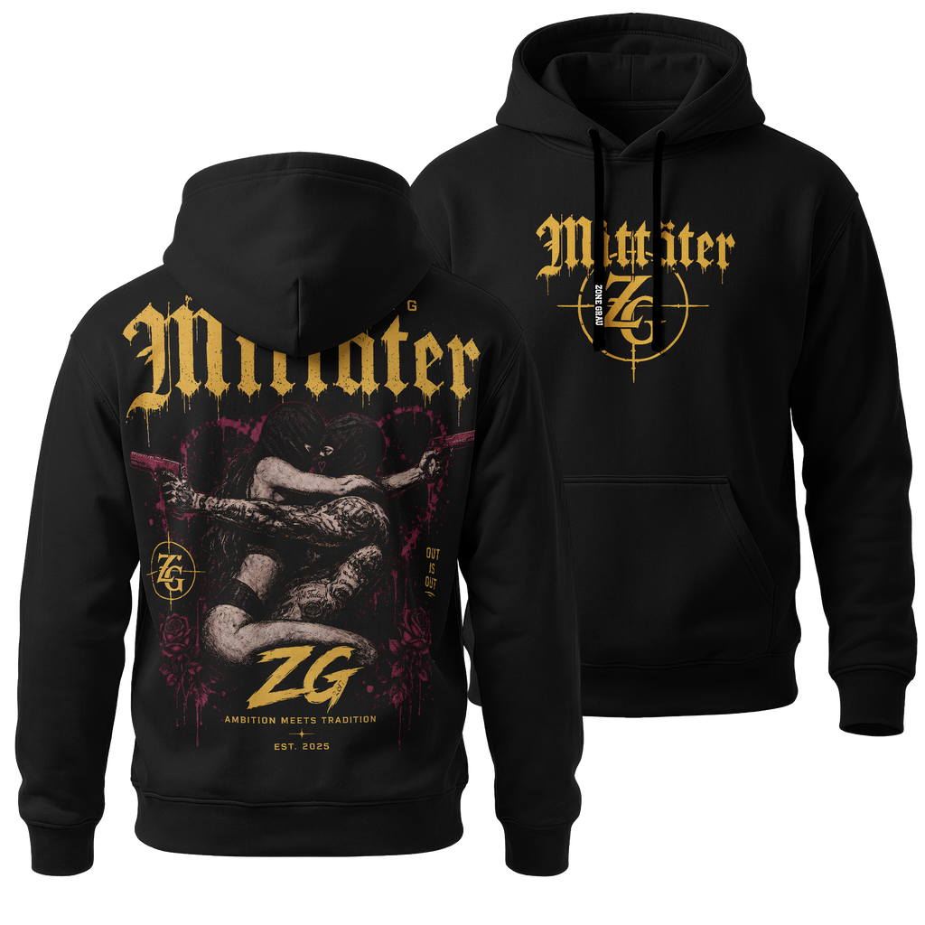 Zone Grau – „Mittäter“ Hoodie (Heavy Edition)