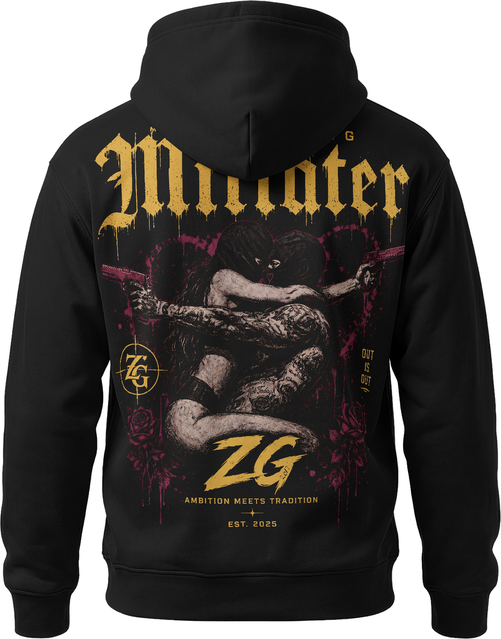 Zone Grau – „Mittäter“ Hoodie (Heavy Edition)
