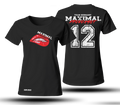 Mädels T-Shirt „MAXIMAL PROVOKANT“ – Zone Grau Streetwear