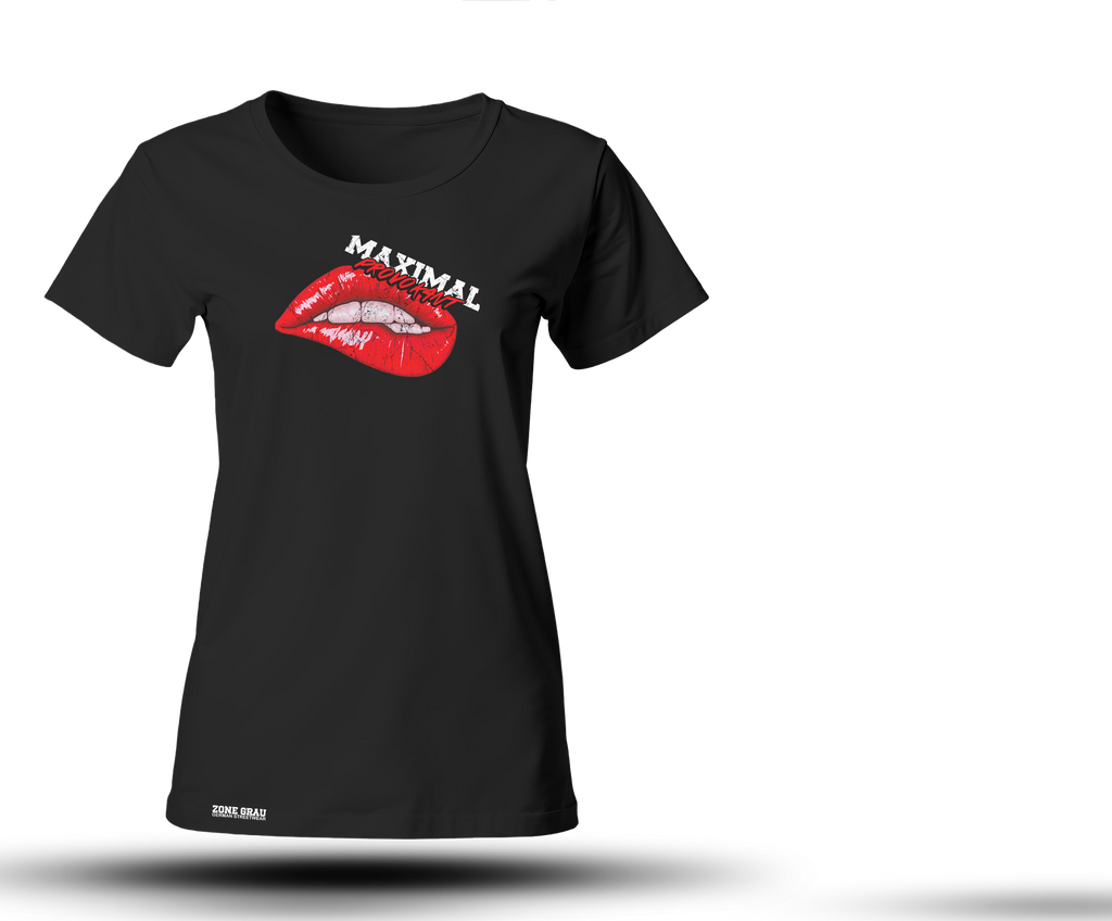Mädels T-Shirt „MAXIMAL PROVOKANT“ – Zone Grau Streetwear