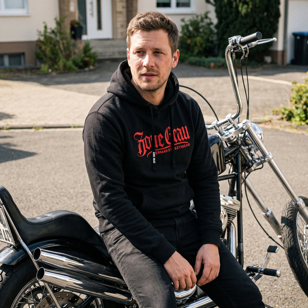 ZONE GRAU – Hoodie „Tradition & Ambition“