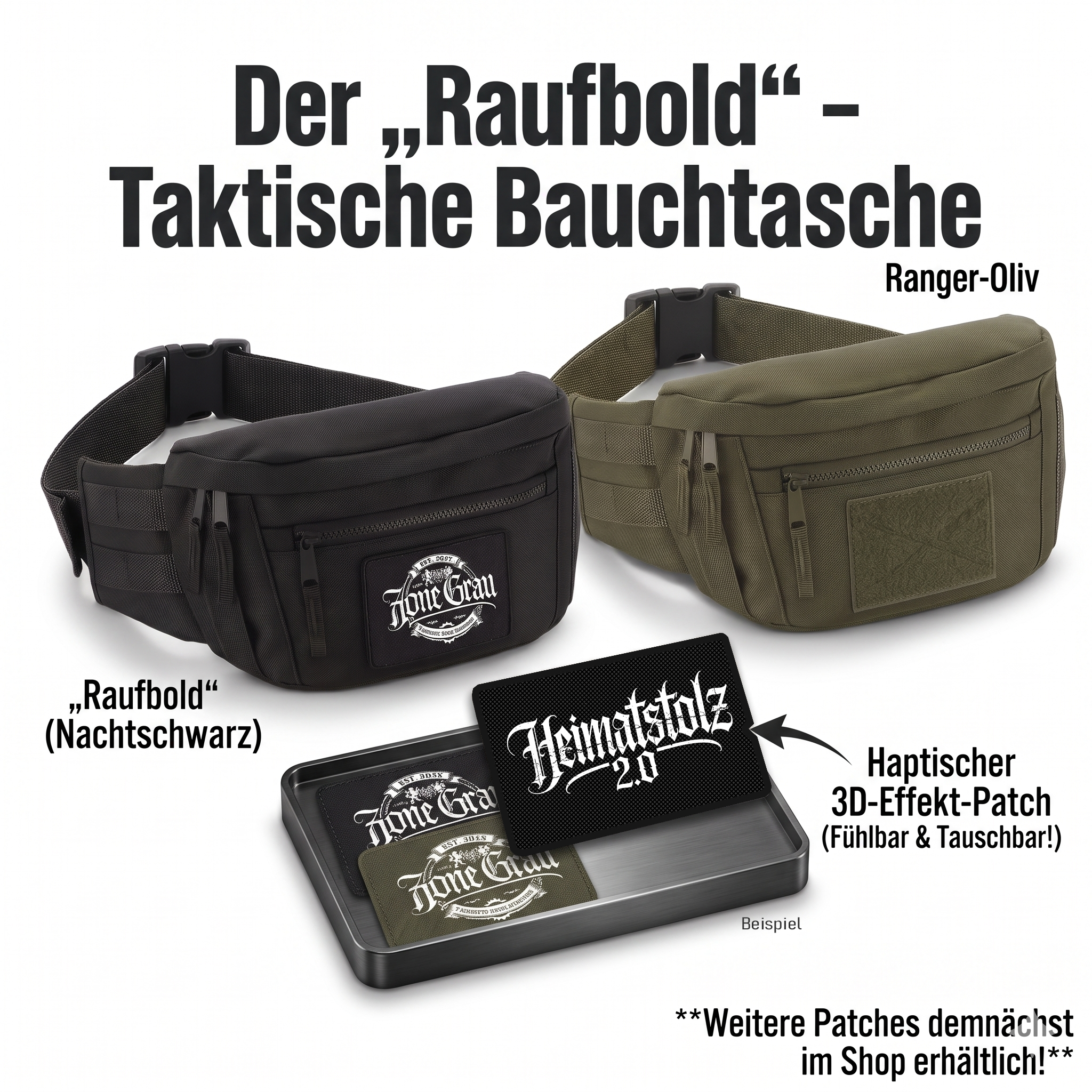 Bauchtasche „Raufbold“