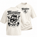 Zone Grau – „Mittäter“ Oversized Shirt – Raw