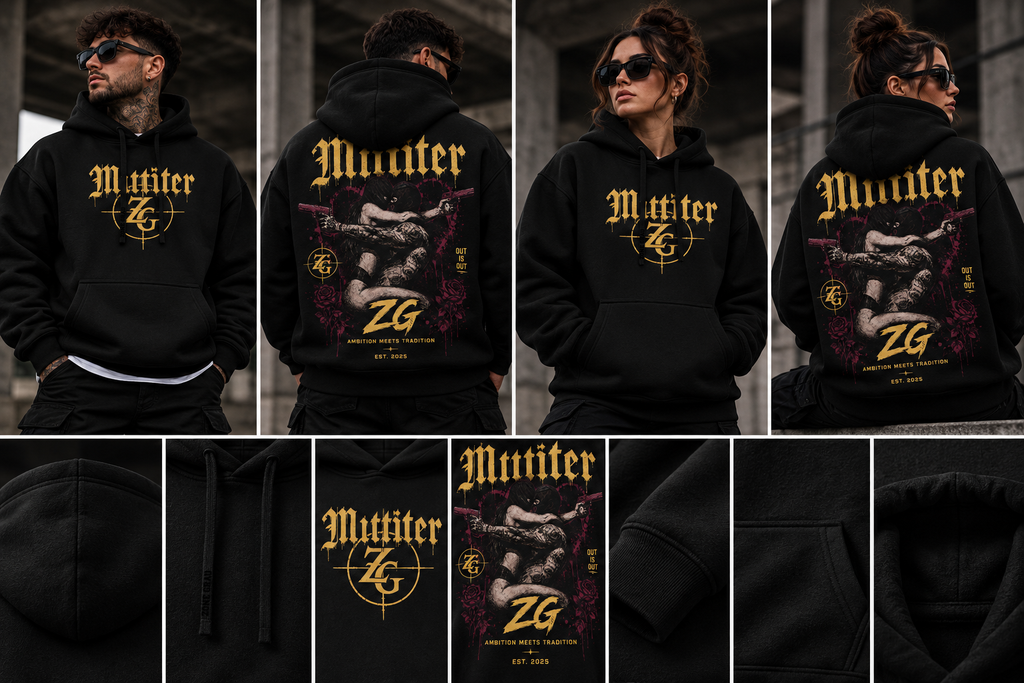 Zone Grau – „Mittäter“ Hoodie (Heavy Edition)