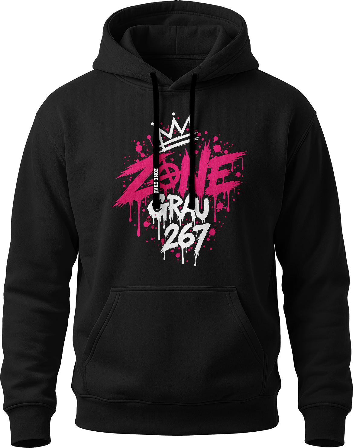 ZONE GRAU 267 – „Dein Standard ist unser Defekt“ Hoodie