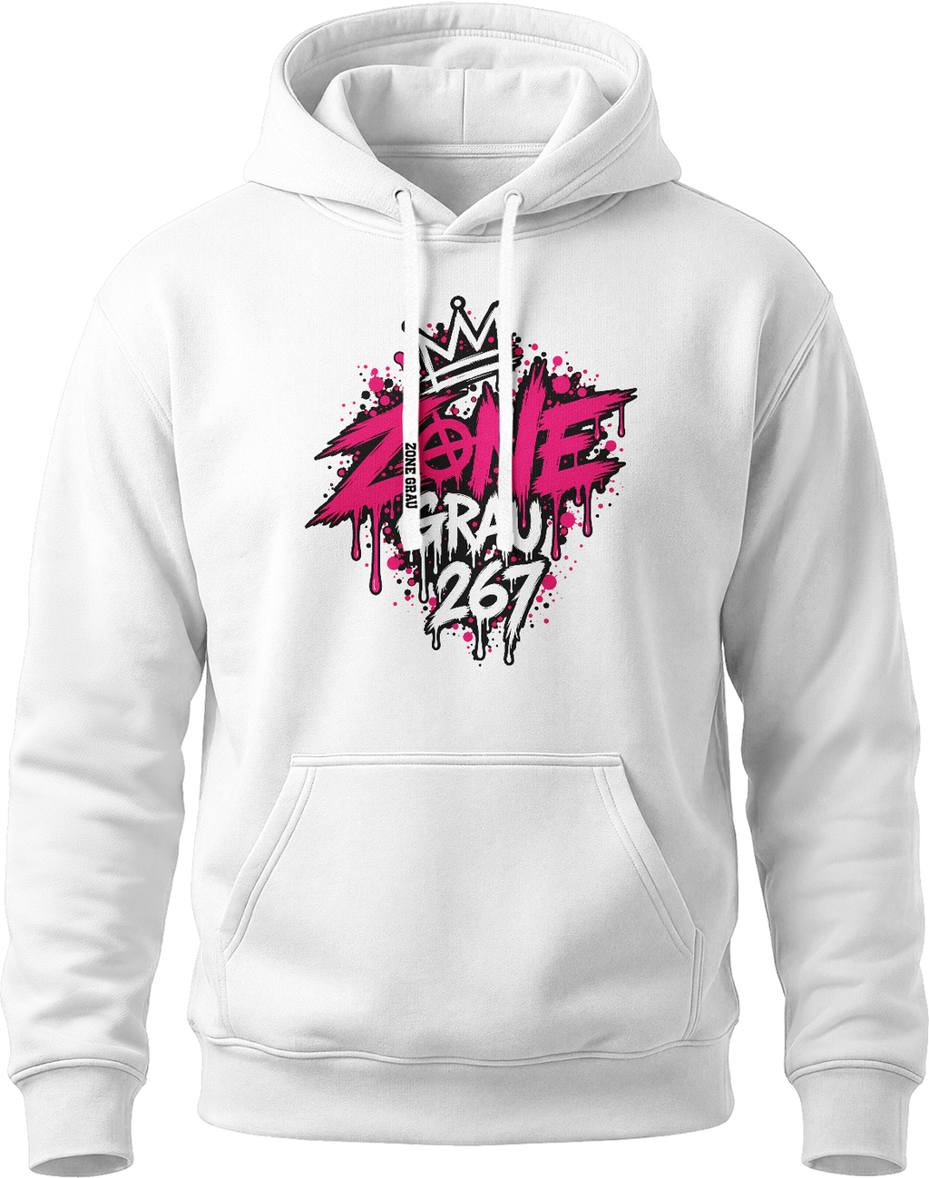 ZONE GRAU 267 – „Dein Standard ist unser Defekt“ Hoodie