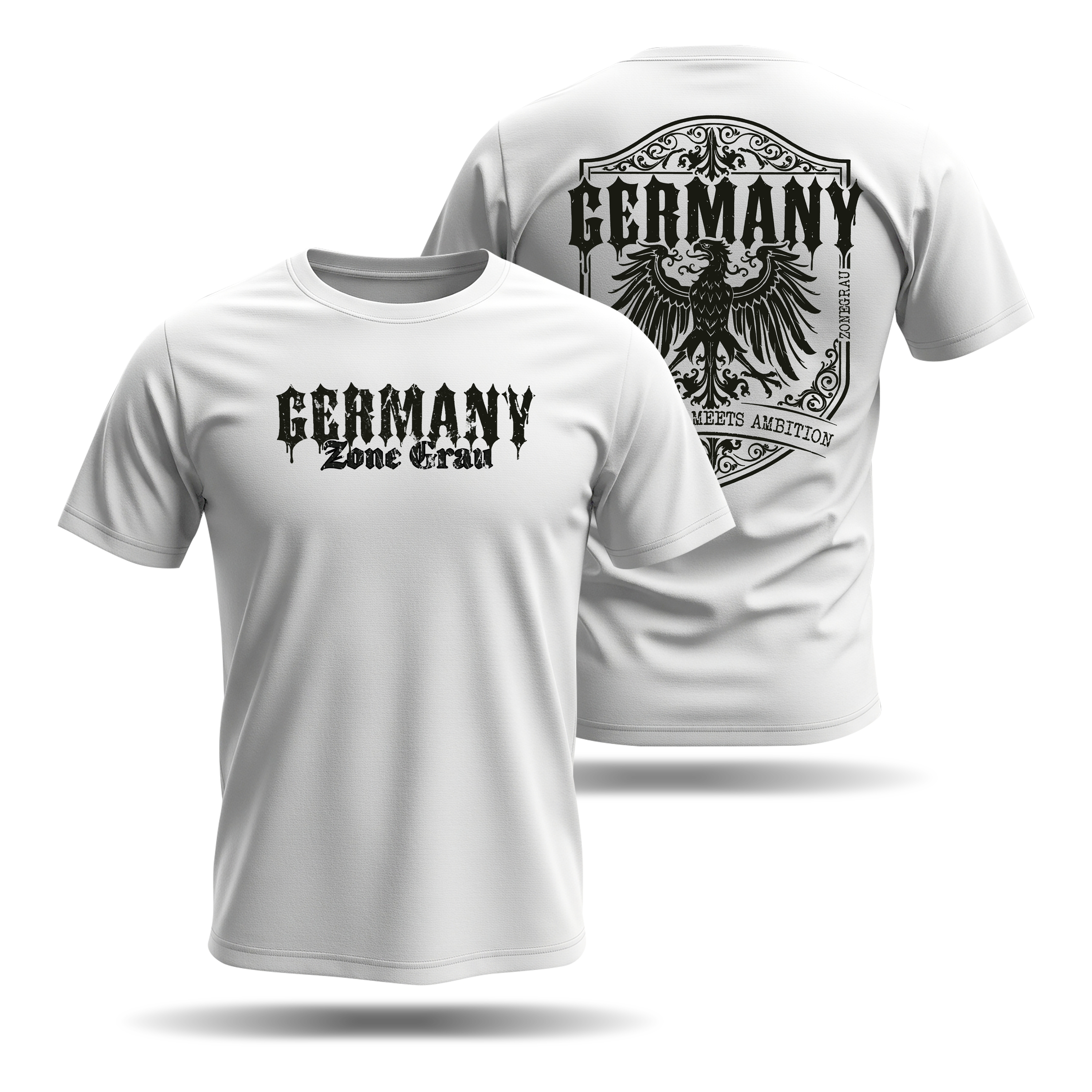 T-Shirt „Germany – Zone Grau“ | Heritage Edition