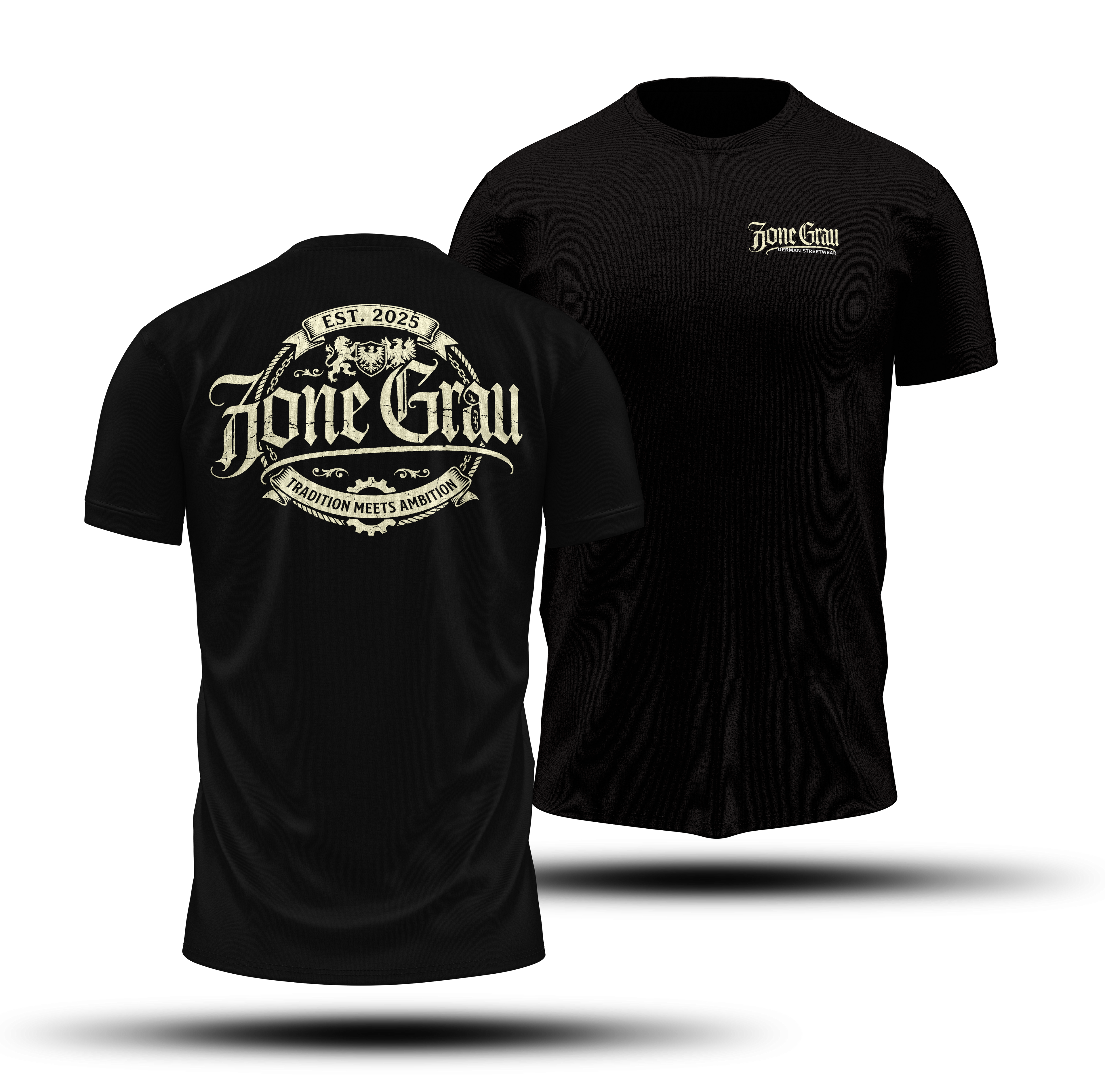 Zone Grau T-Shirt – „TmA“