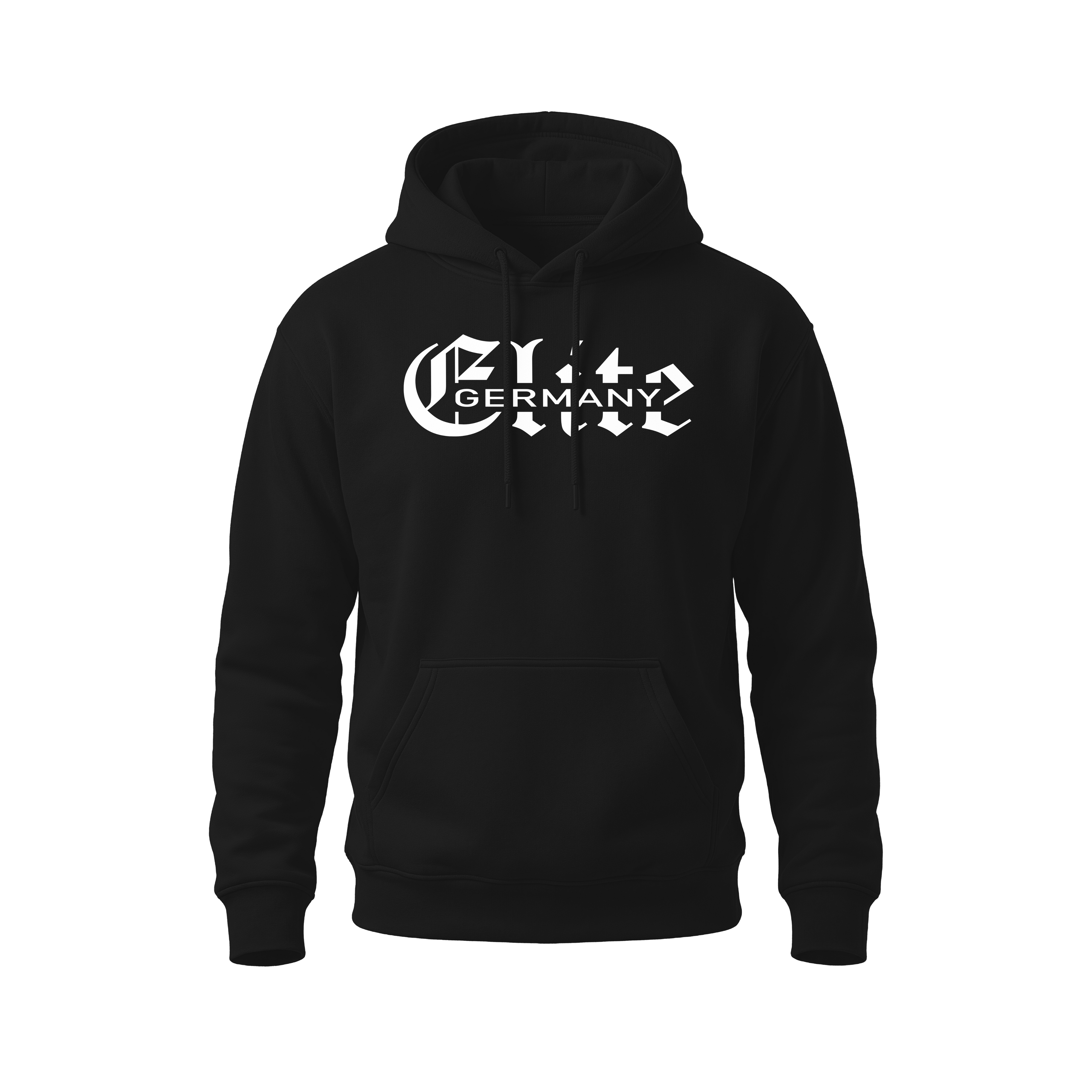 Elite Germany Hoodie – „Hier ziehen wir die Grenze“
