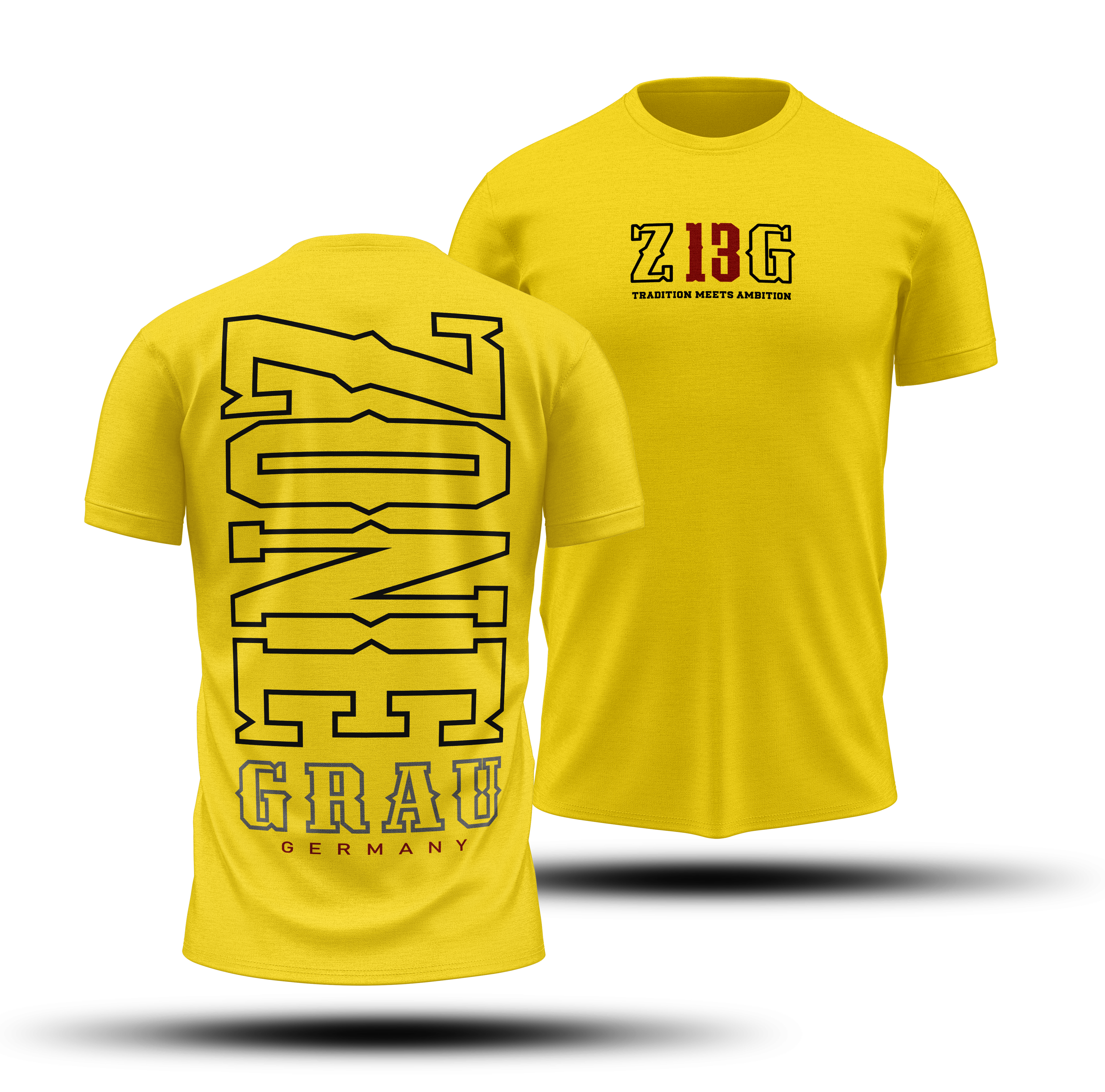 Z13G „Zone13Grau“ – Softstyle Midweight T-Shirt