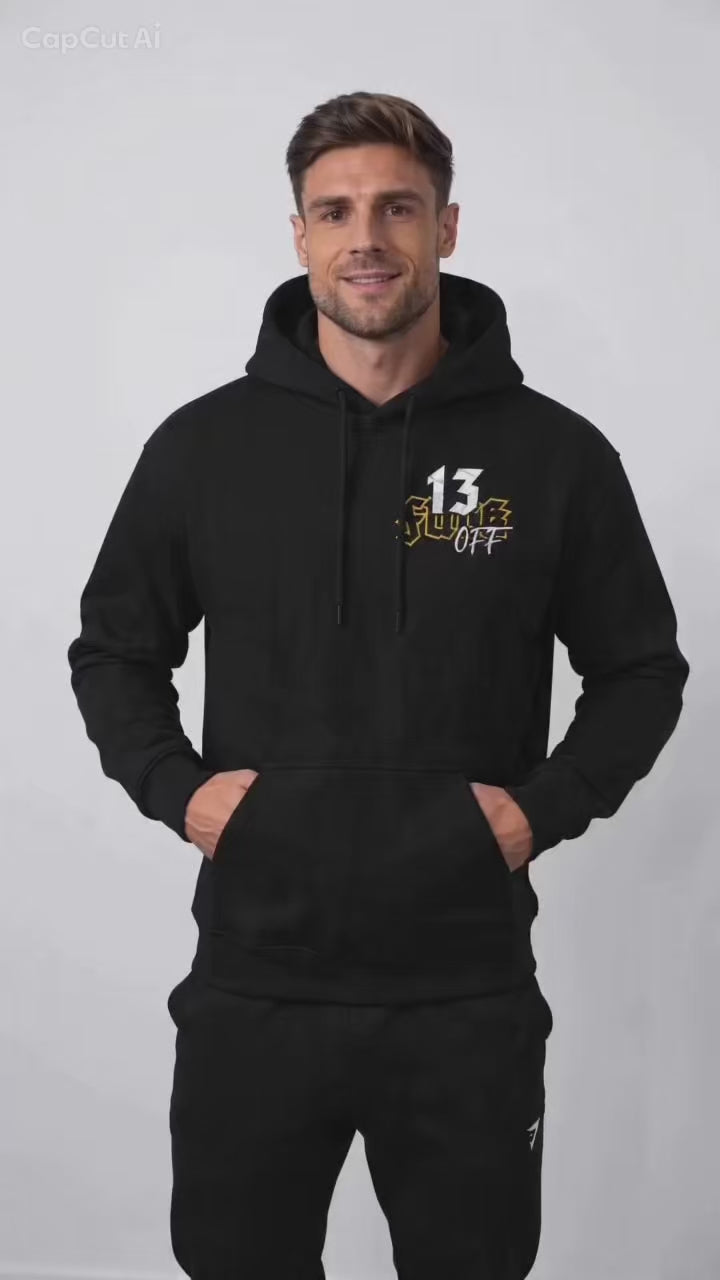 13 FUCK OFF Hoodie – Hardcore Attitude