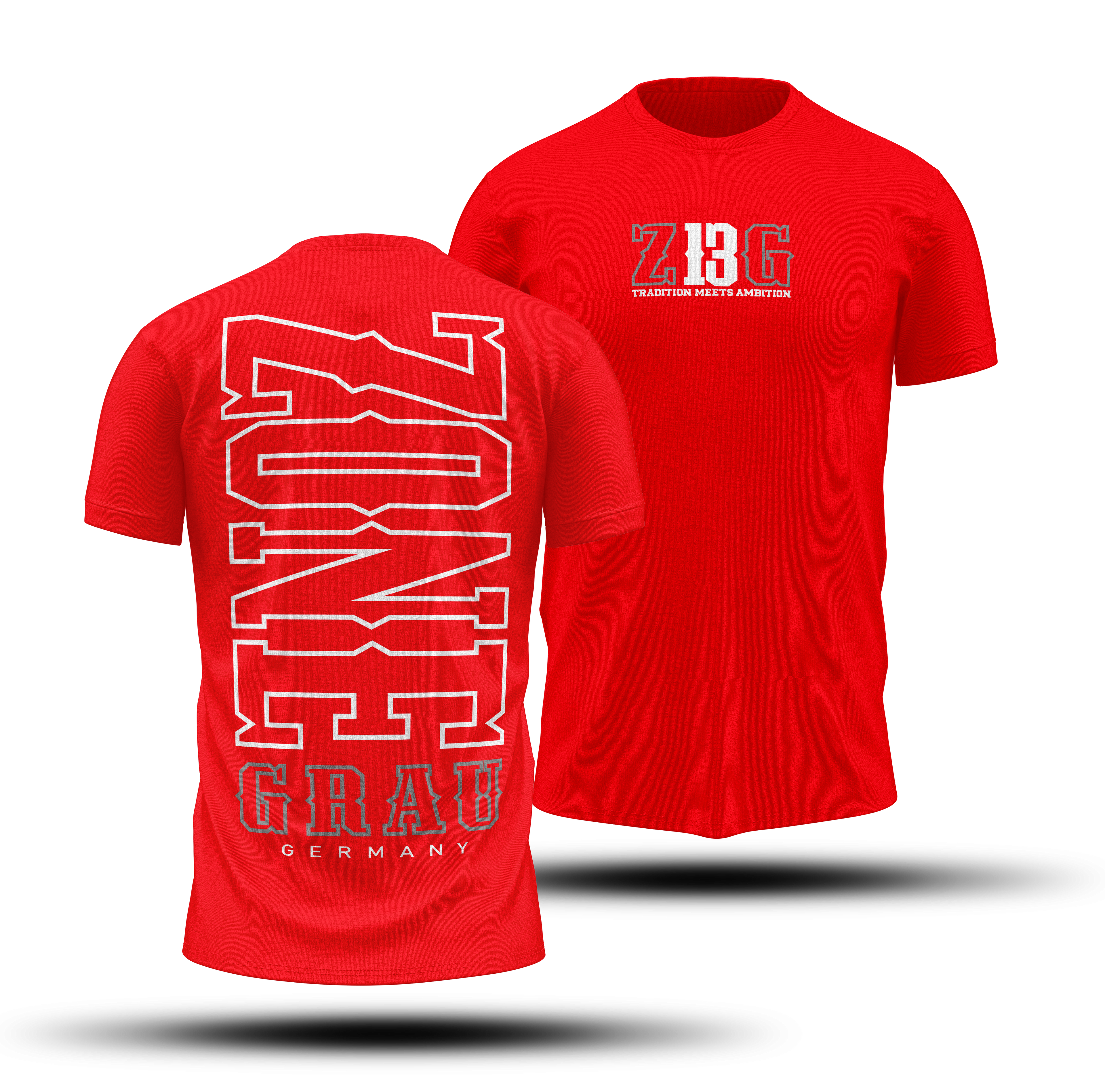 Z13G „Zone13Grau“ – Softstyle Midweight T-Shirt