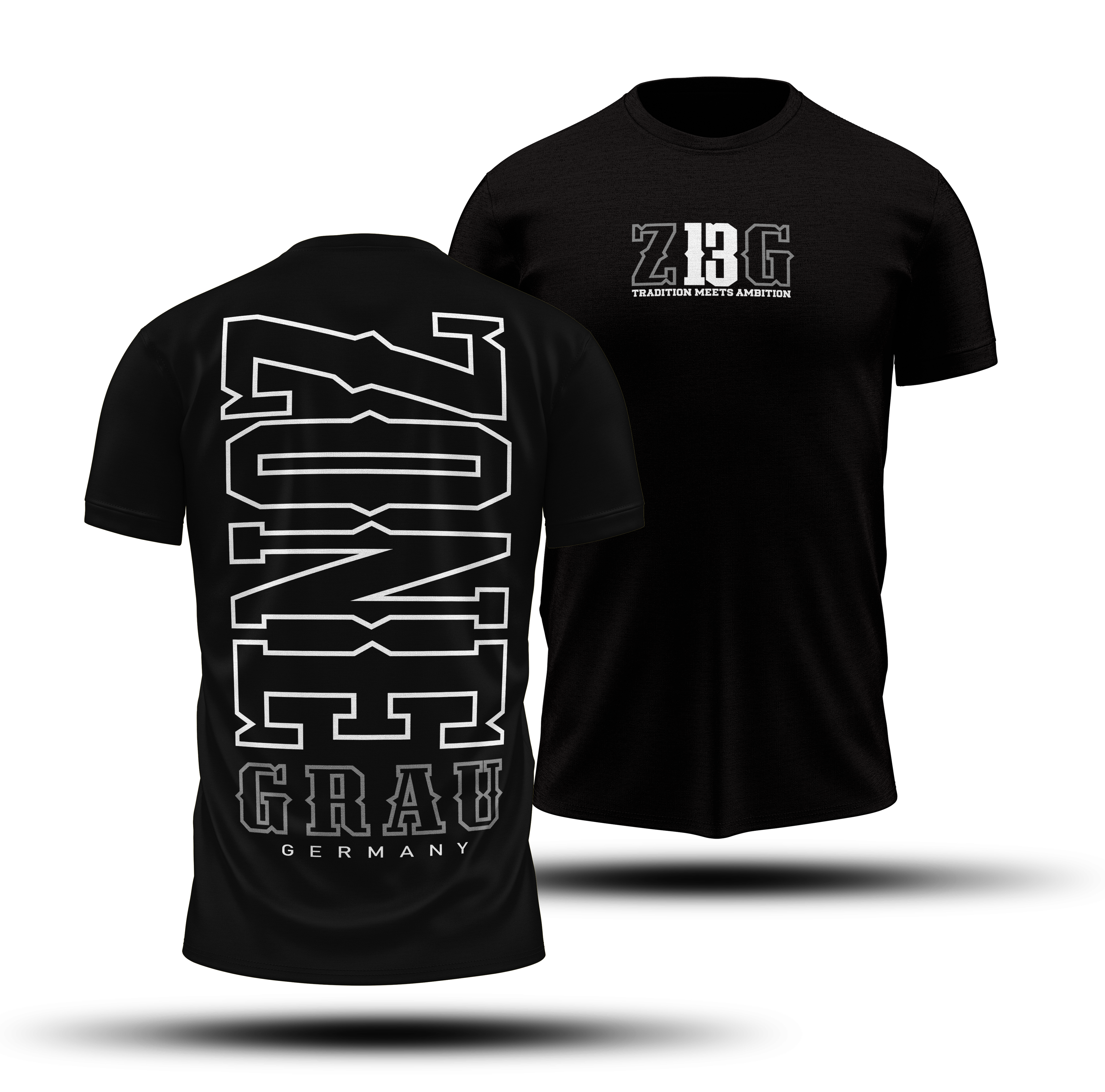 Z13G „Zone13Grau“ – Softstyle Midweight T-Shirt